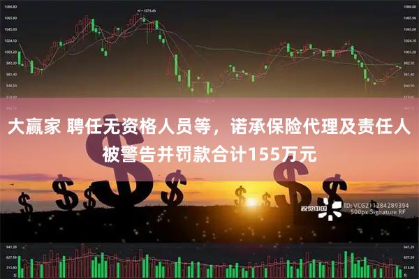 大赢家 聘任无资格人员等，诺承保险代理及责任人被警告并罚款合计155万元